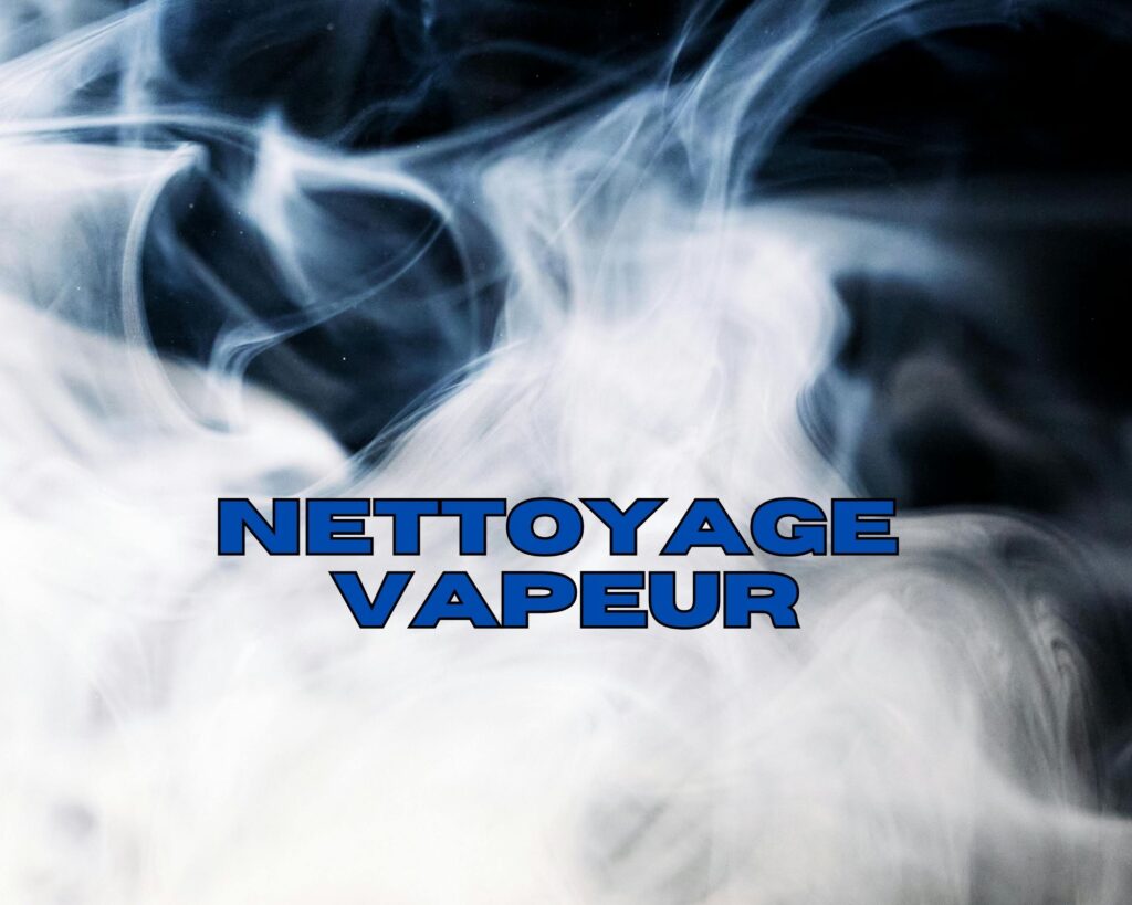 photo de vapeur d'eau pour le nettoyage